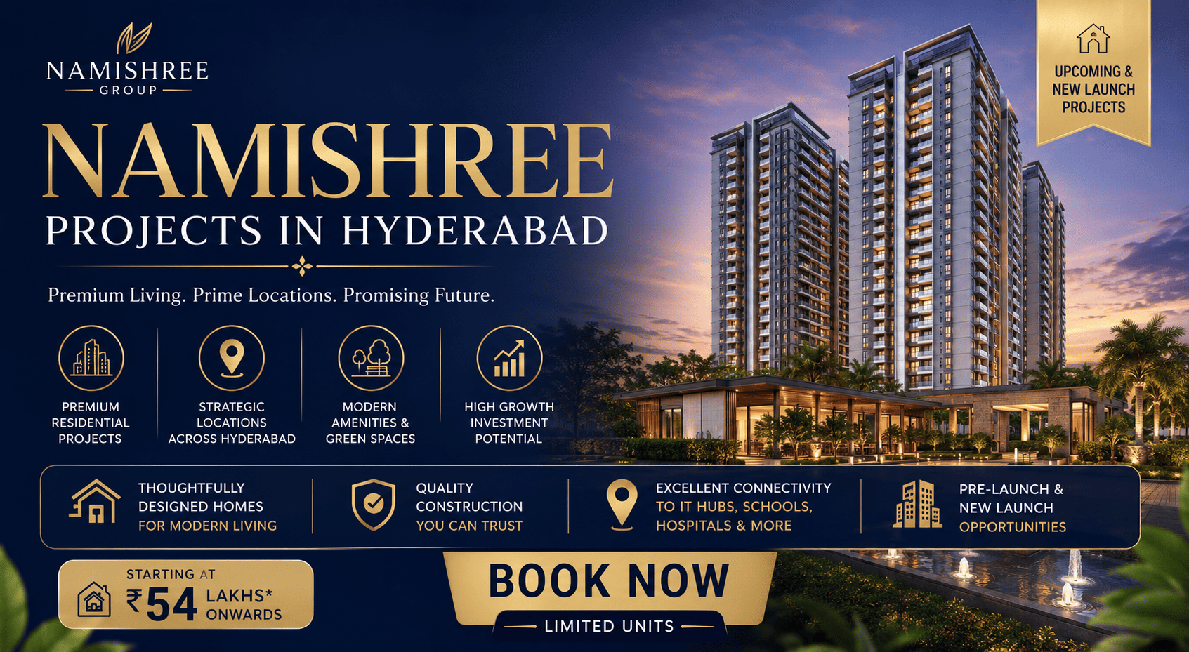 Namishree Projects in Hyderabad