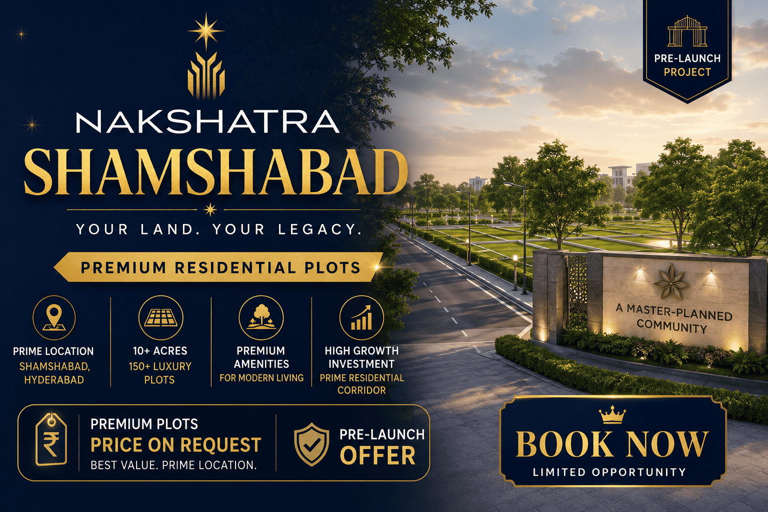 Nakshatra Shamshabad - Premium Plots in Hyderabad